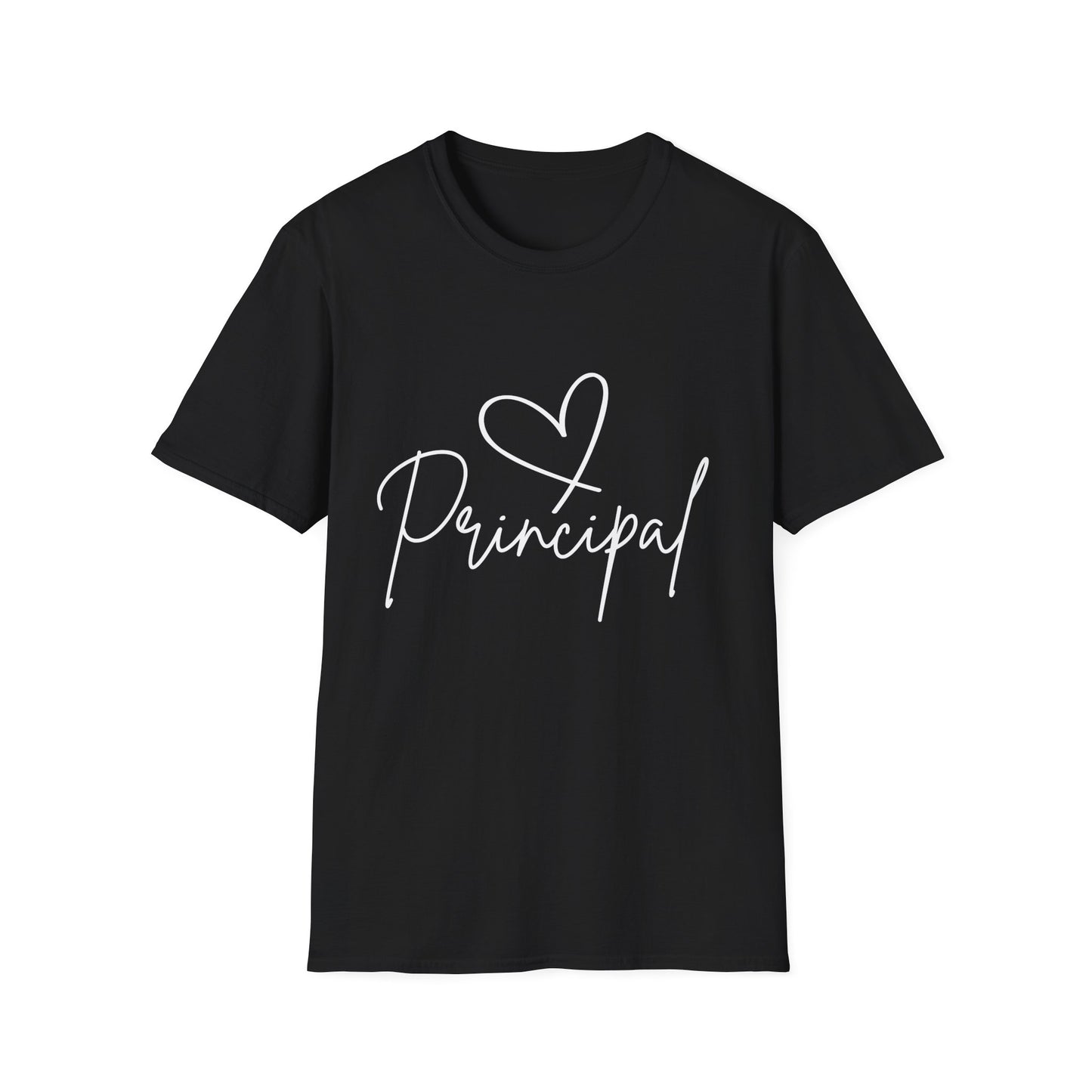 Principal Shirt with Heart | Principal Appreciation Gift Tee