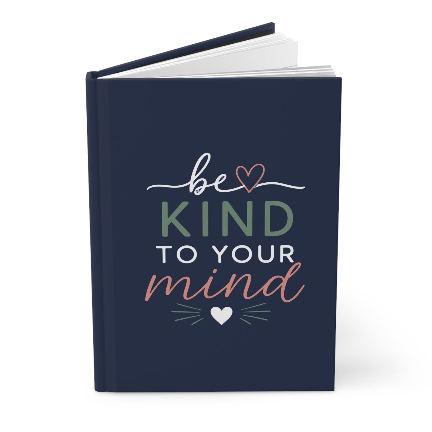 Be Kind to Your Mind Journal – Mental Health Gratitude Notebook | Everly Pages Co.