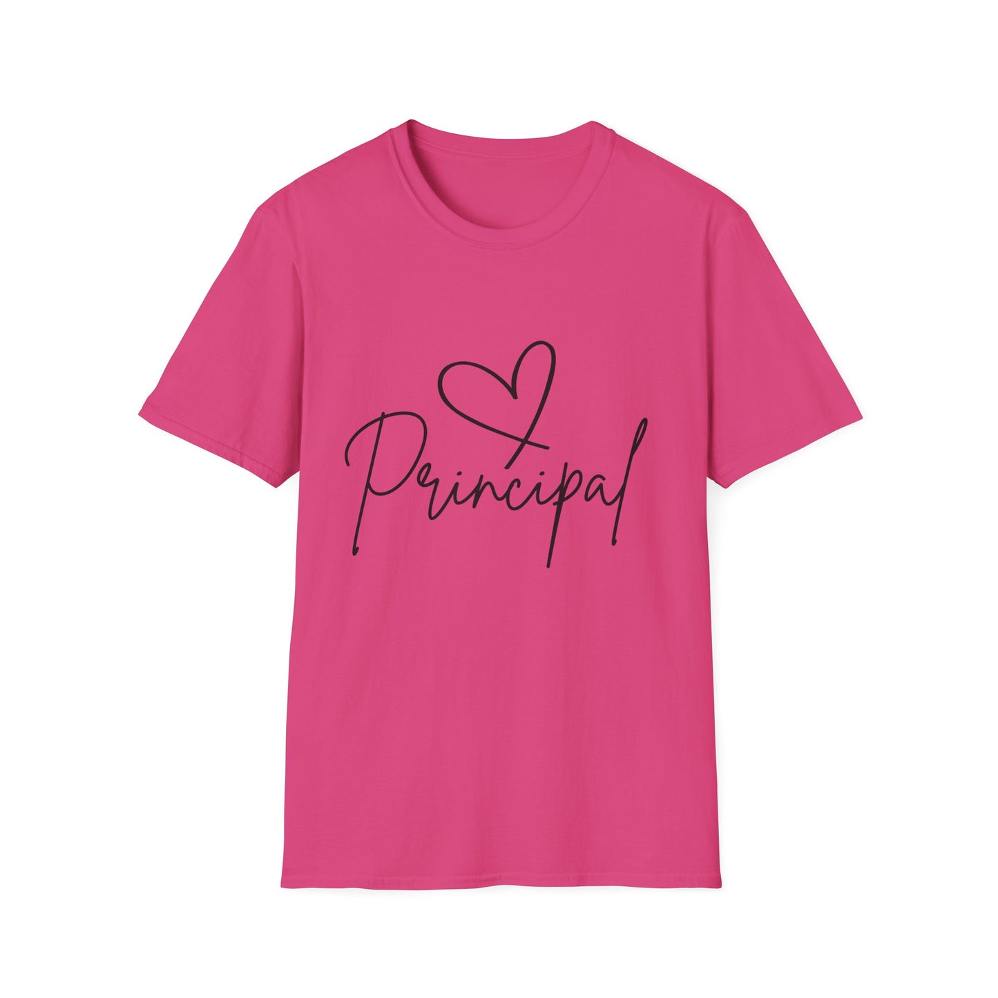 Principal Shirt with Heart | Principal Appreciation Gift Tee