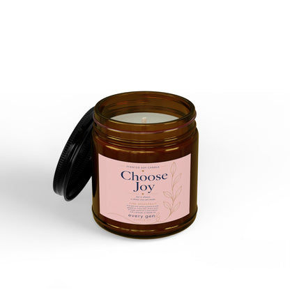 Choose Joy Pink Grapefruit Soy Candle | Every Gen