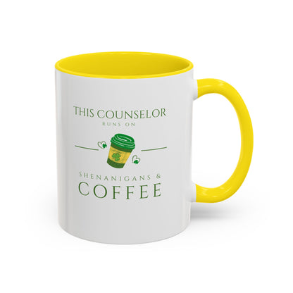 Personalized Profession Mug | This Counselor Survives on Chaos and Caffeine | Funny Custom Job Mug | Every Gen