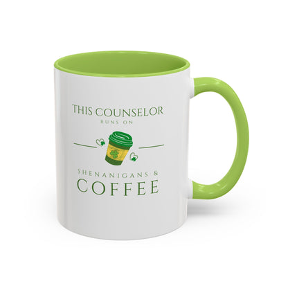 Personalized Profession Mug | This Counselor Survives on Chaos and Caffeine | Funny Custom Job Mug | Every Gen