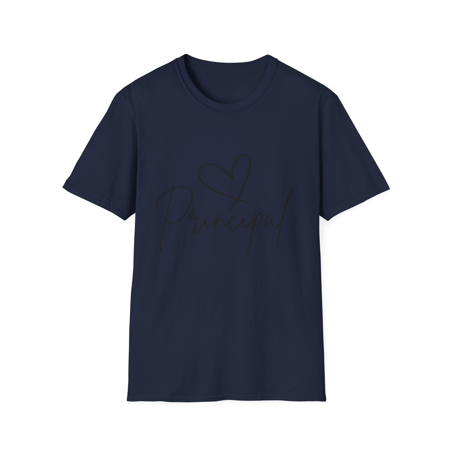 Principal Shirt with Heart | Principal Appreciation Gift Tee