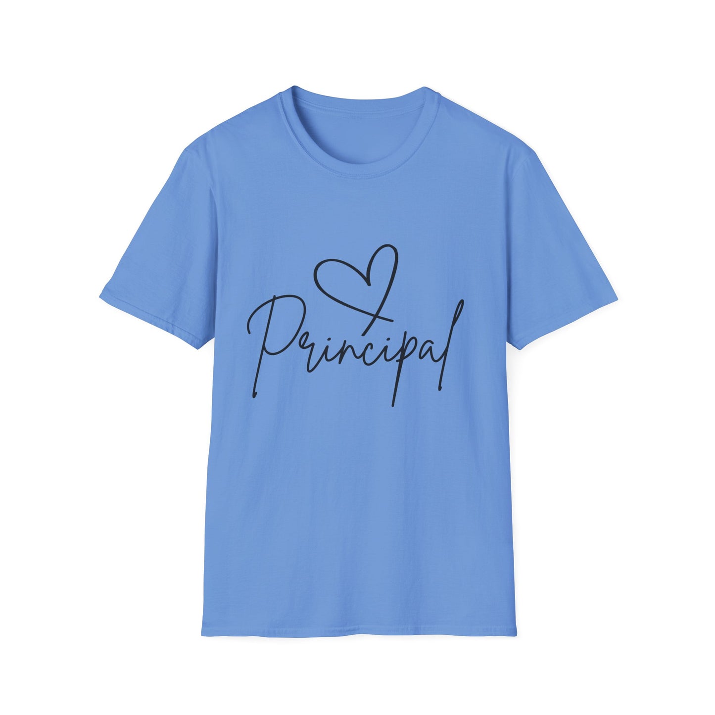 Principal Shirt with Heart | Principal Appreciation Gift Tee