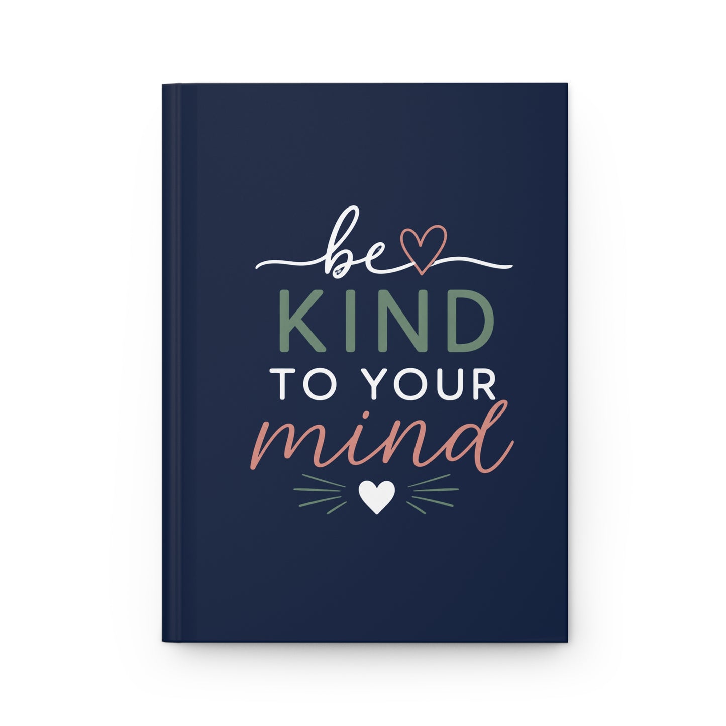 Be Kind to Your Mind Journal – Mental Health Gratitude Notebook | Everly Pages Co.