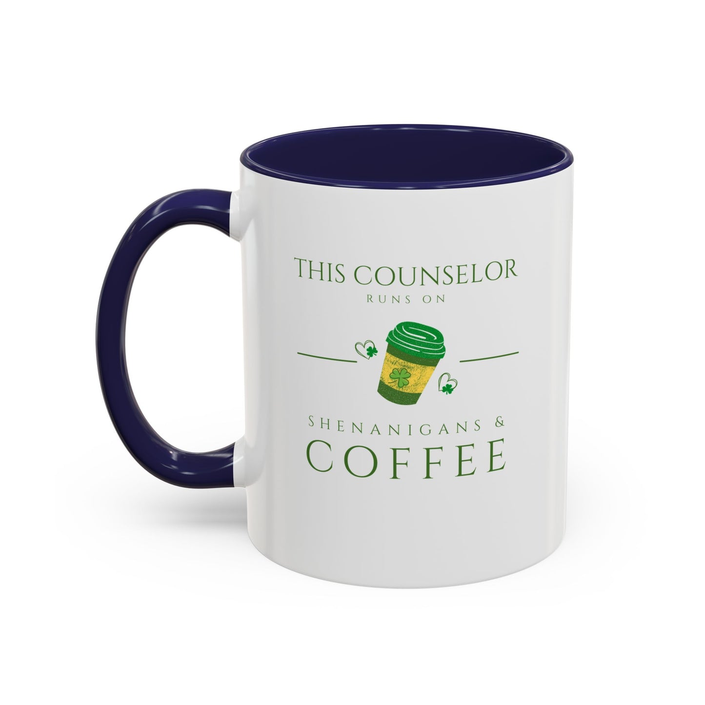 Personalized Profession Mug | This Counselor Survives on Chaos and Caffeine | Funny Custom Job Mug | Every Gen