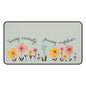 "Sowing Curiosity, Growing Confidence" Teacher Desk Mat | Boho Floral Classroom Decor | Large Desk Pad for Educators