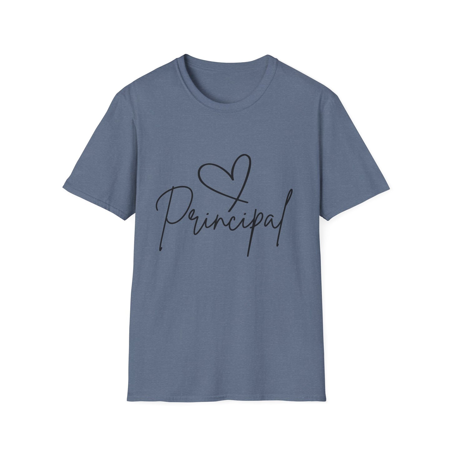 Principal Shirt with Heart | Principal Appreciation Gift Tee