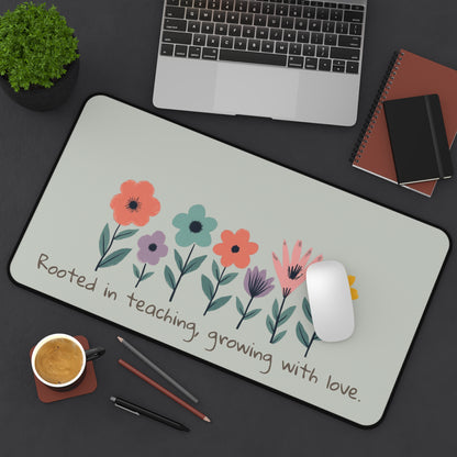 Rooted in Teaching Desk Mat