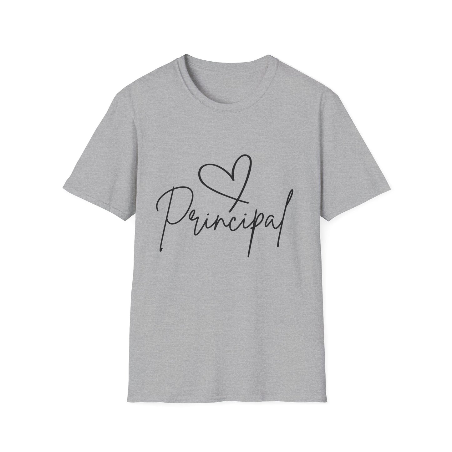 Principal Shirt with Heart | Principal Appreciation Gift Tee