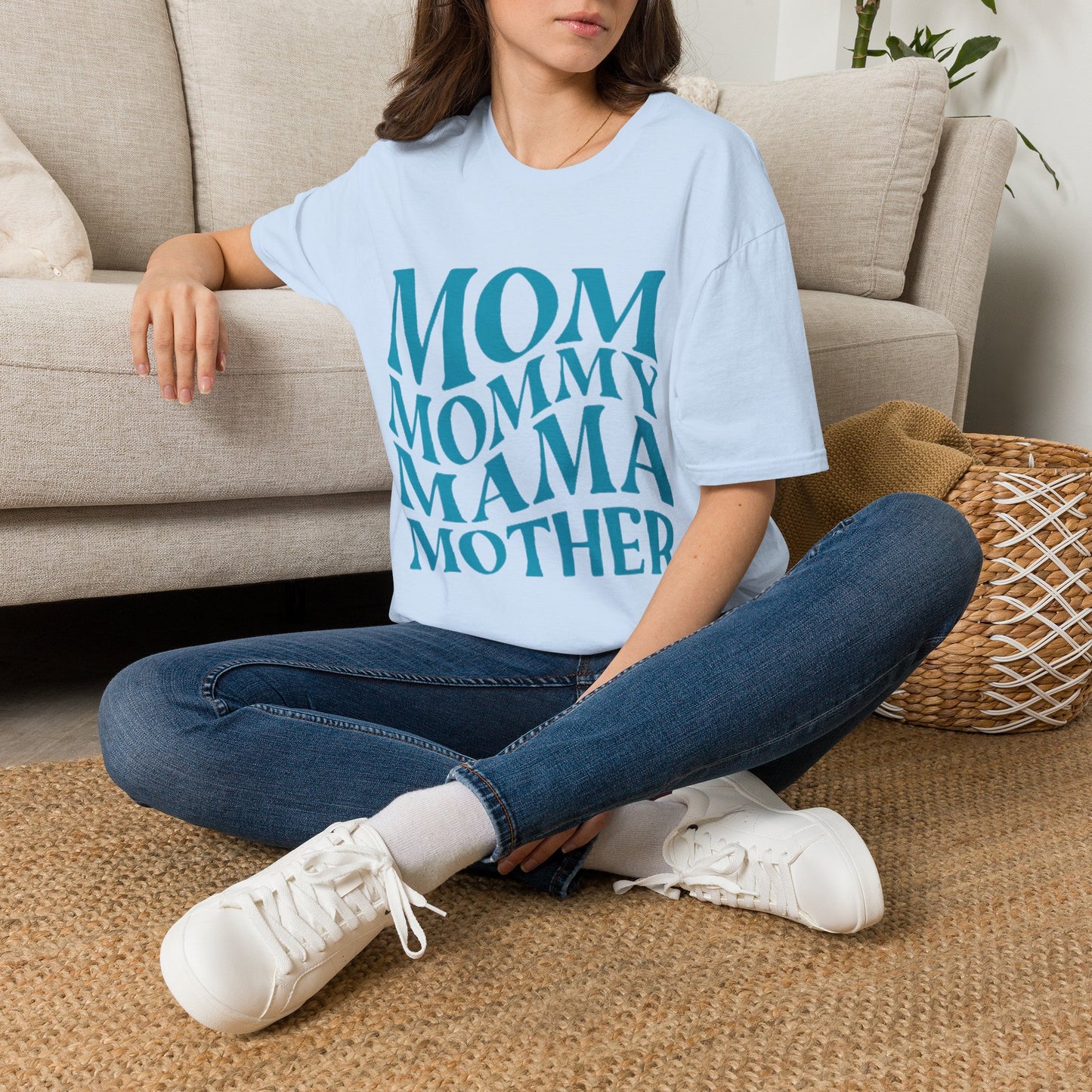 Mom Mommy Mama Mother Shirt | Stacked Type Mom Tee | Every Gen