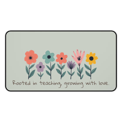 Rooted in Teaching Desk Mat