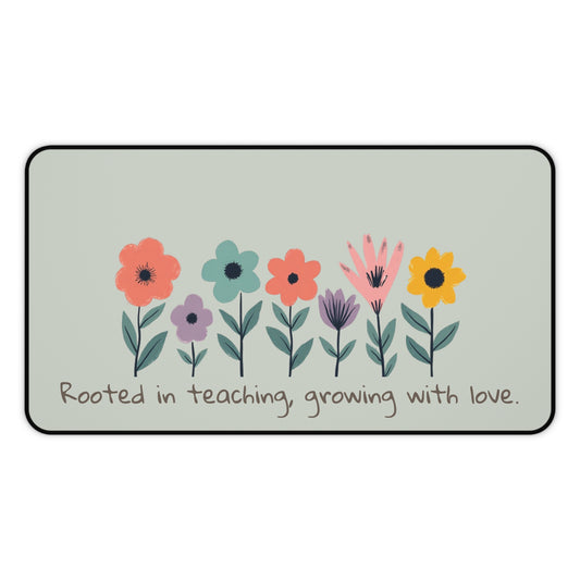 Rooted in Teaching Desk Mat