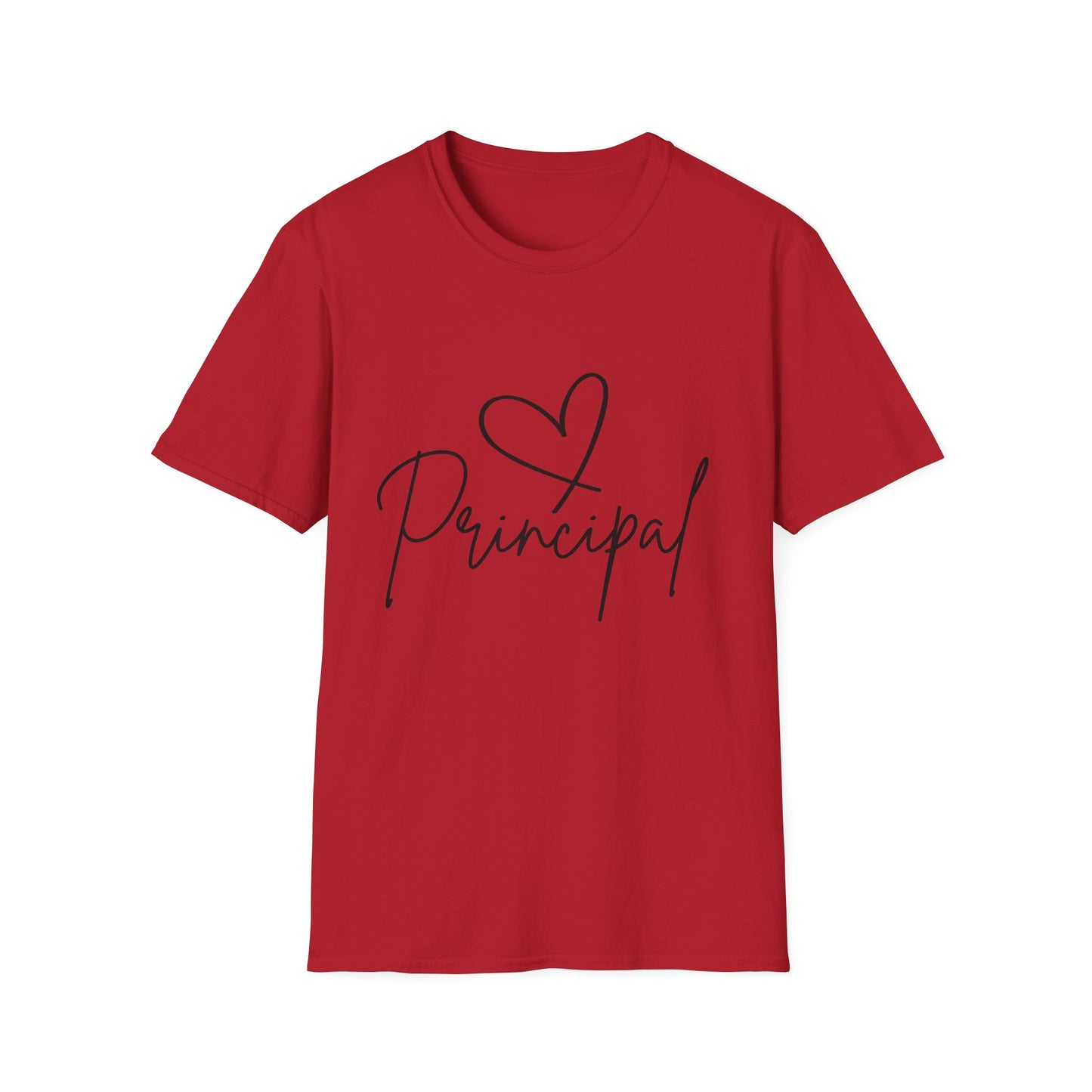 Principal Shirt with Heart | Principal Appreciation Gift Tee
