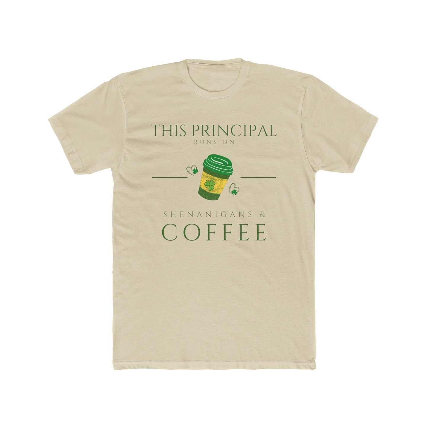 This Principal Runs on Coffee Tee | Coffee Cup Illustration, School Staff Shirt | Every Gen