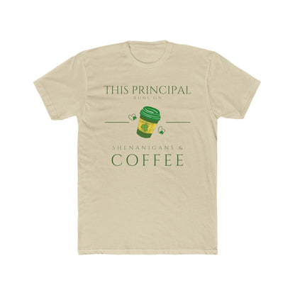 This Principal Runs on Coffee Tee | Coffee Cup Illustration, School Staff Shirt | Every Gen