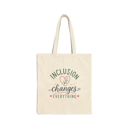 Inclusion Changes Everything Tote Bag – Special Education Teacher Gift | Every Gen