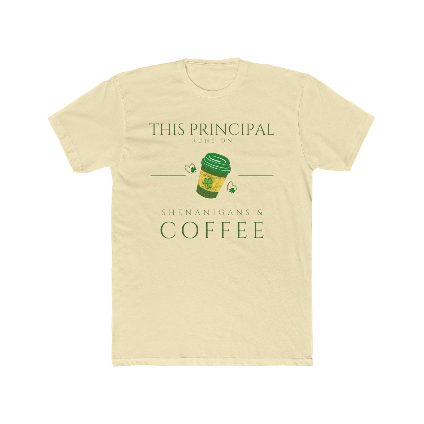 This Principal Runs on Coffee Tee | Coffee Cup Illustration, School Staff Shirt | Every Gen