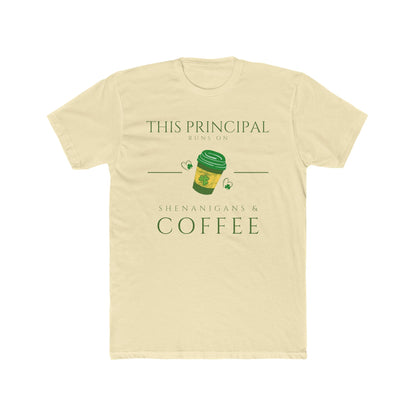 This Principal Runs on Coffee Tee | Coffee Cup Illustration, School Staff Shirt | Every Gen