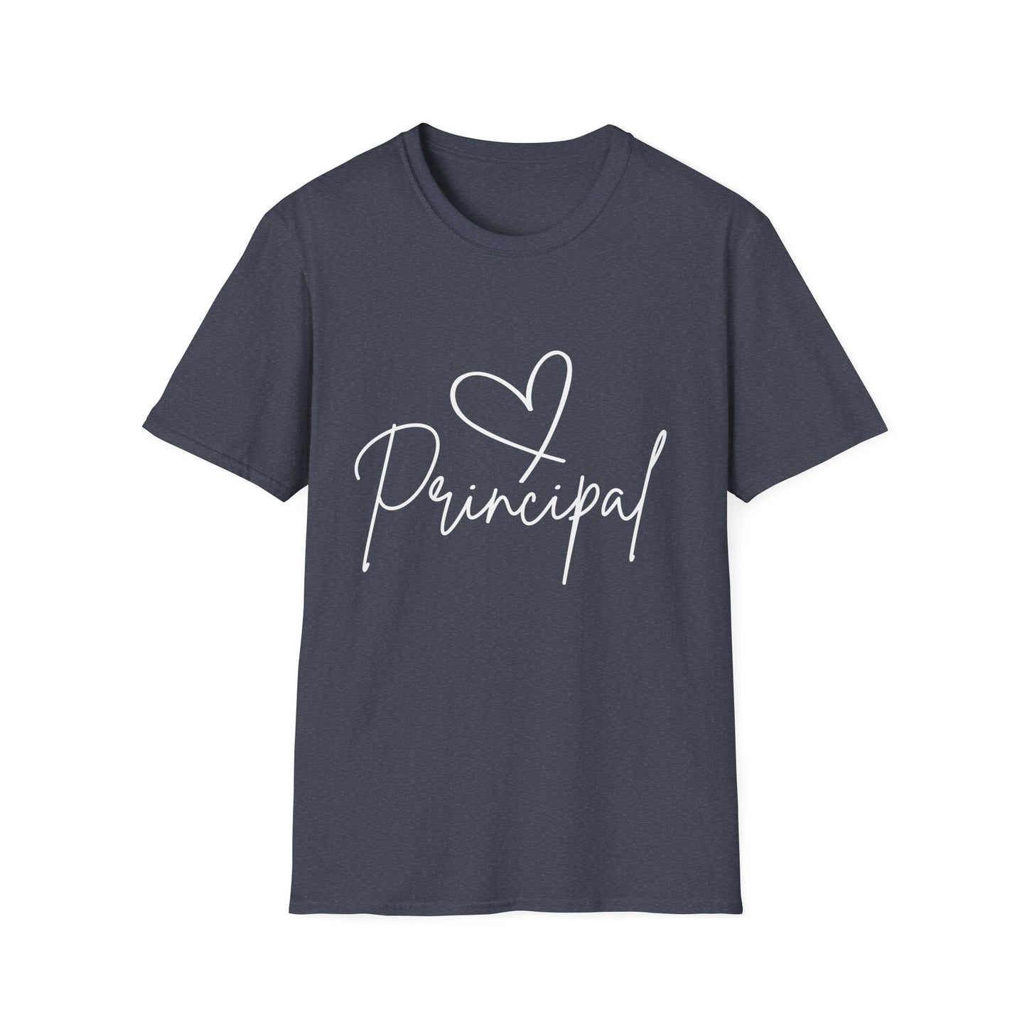 Principal Shirt with Heart | Principal Appreciation Gift Tee