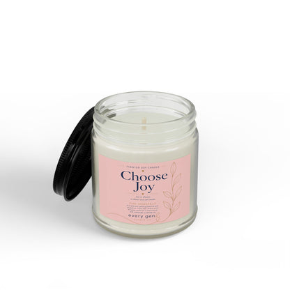 Choose Joy Pink Grapefruit Soy Candle | Every Gen