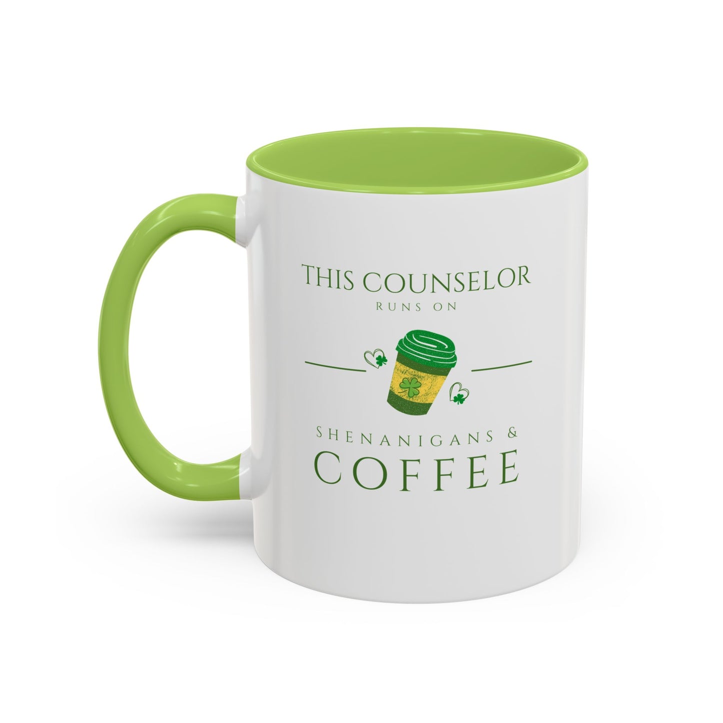 Personalized Profession Mug | This Counselor Survives on Chaos and Caffeine | Funny Custom Job Mug | Every Gen