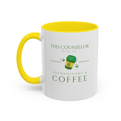 Personalized Profession Mug | This Counselor Survives on Chaos and Caffeine | Funny Custom Job Mug | Every Gen