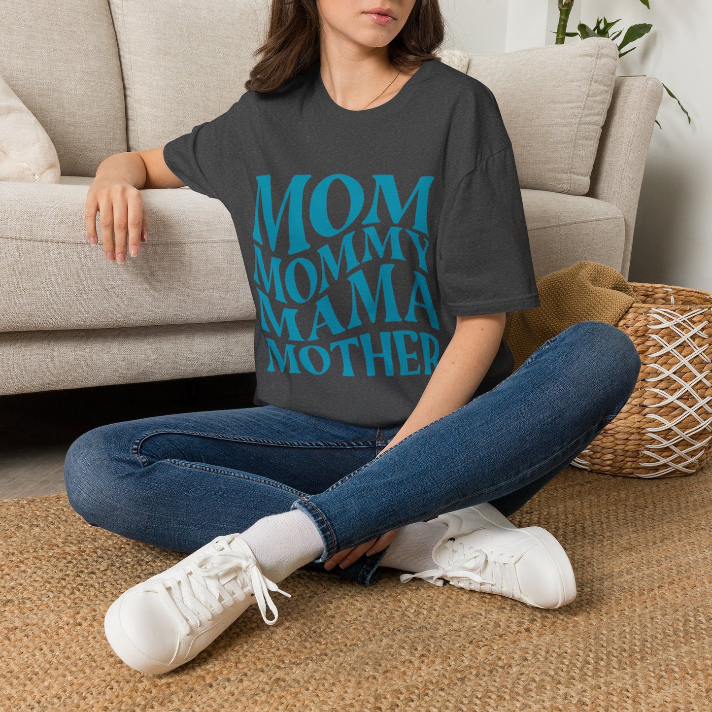 Mom Mommy Mama Mother Shirt | Stacked Type Mom Tee | Every Gen