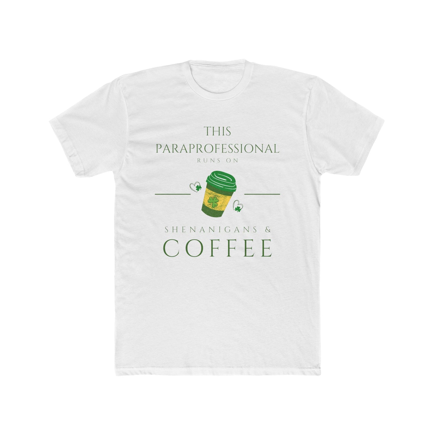 This Paraprofessional Runs on Coffee Tee | School Staff Shirt  | Every Gen