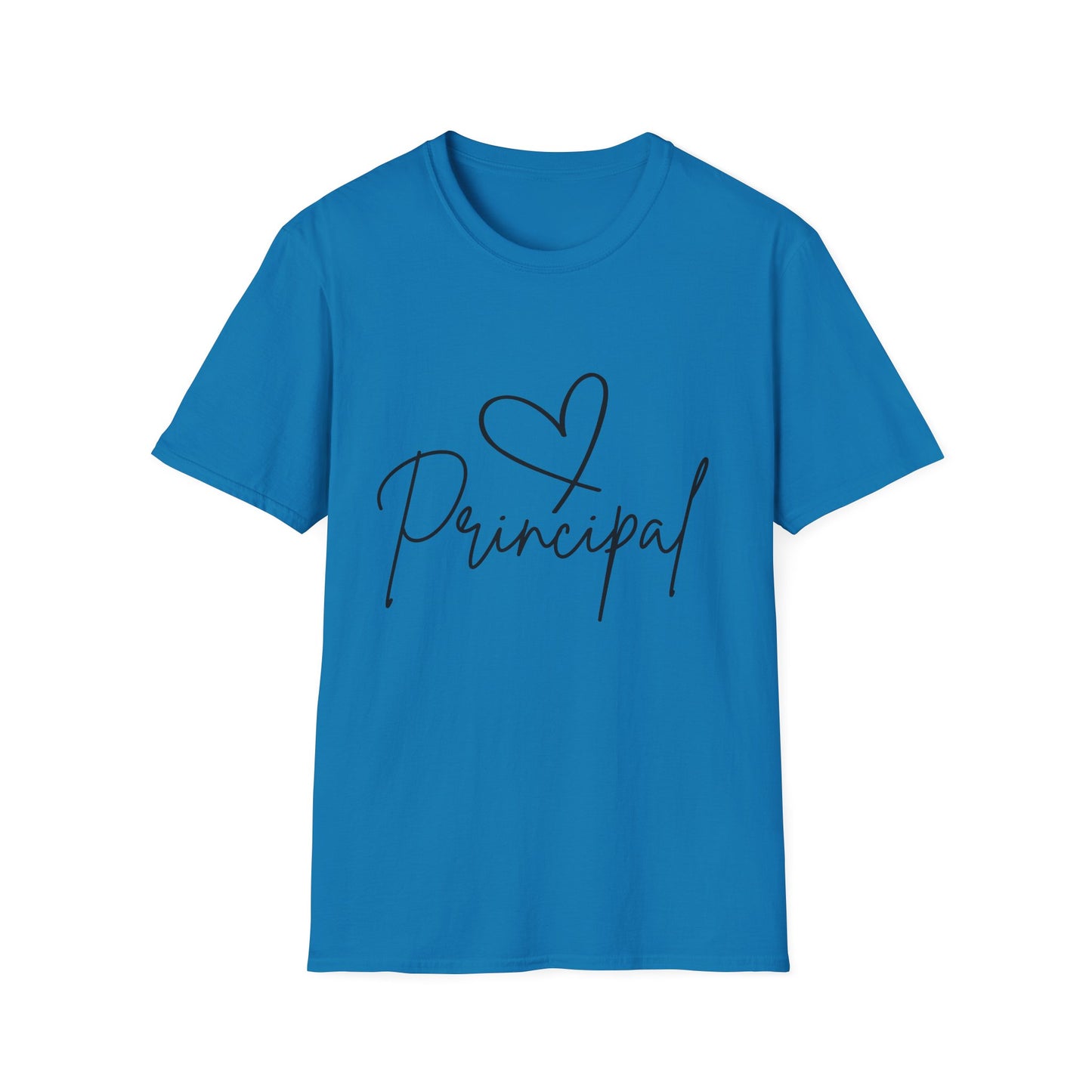 Principal Shirt with Heart | Principal Appreciation Gift Tee