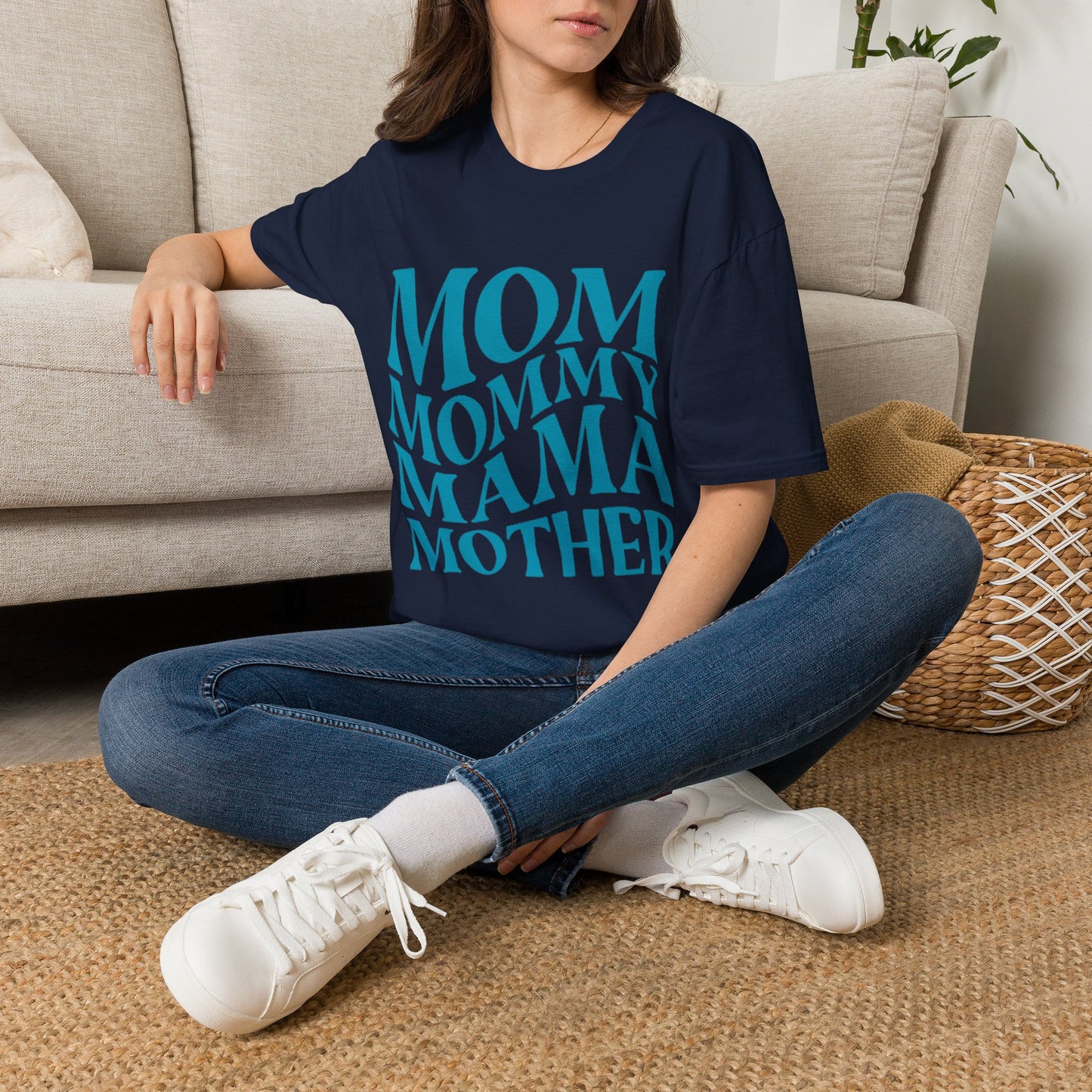 Mom Mommy Mama Mother Shirt | Stacked Type Mom Tee | Every Gen
